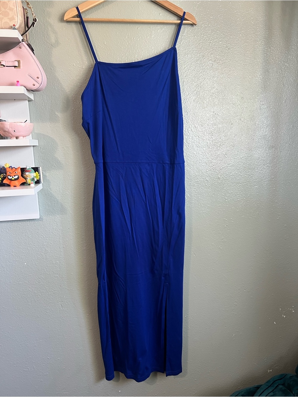 Women’s Sleeveless Maxi Dress in Royal Blue